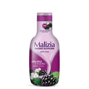 MALIZIA SHOWER GEL BLACKBERRY & MUSK 1L