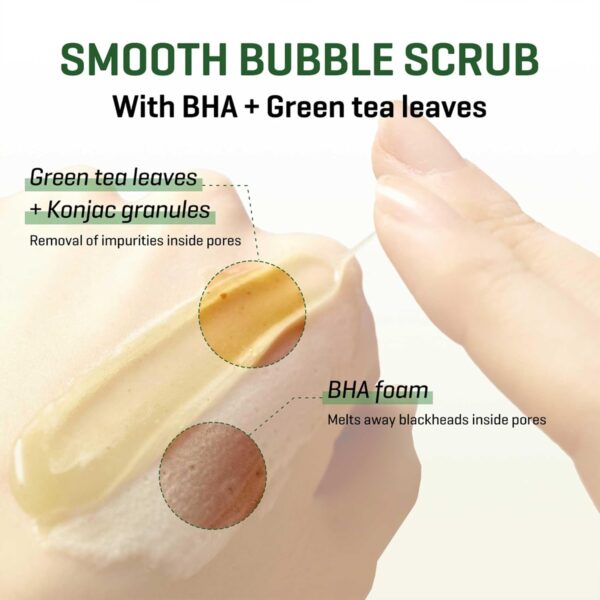 SOME BY MI- BYE BYE BLACKHEAD 30 DAYS MIRACLE GREEN TEA TOX BUBBLE CLEANSER - Image 3