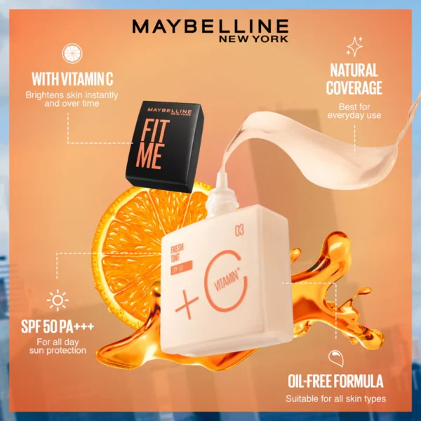 MAYBELLINE FIT ME FRESH TINT SPF50 - Image 4