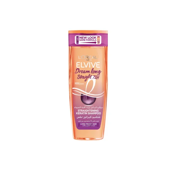 L’ORÉAL PARIS ELVIVE DREAM LONG STRAIGHT SHAMPOO - BLACK CUMIN OIL & MICRO KERATIN