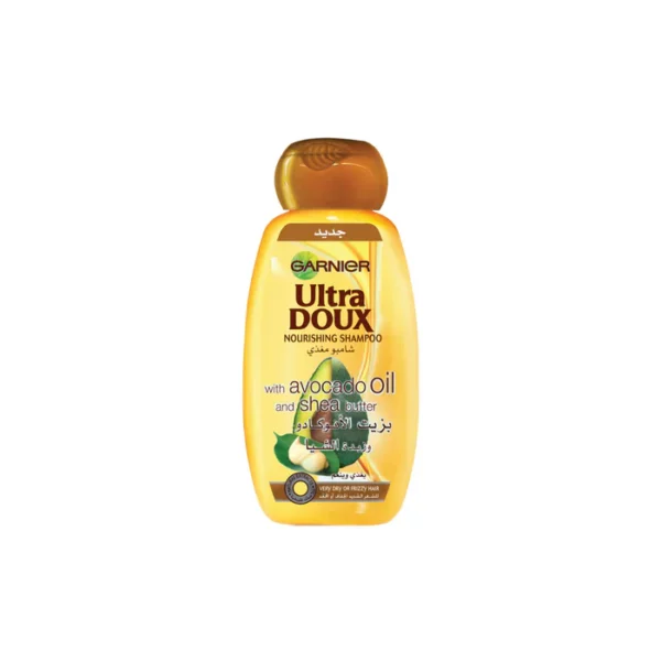 GARNIER ULTRA DOUX AVOCADO OIL AND SHEA BUTTER SHAMPOO
