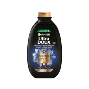 GARNIER ULTRA DOUX BLACK CHARCOAL SHAMPOO 400 ML