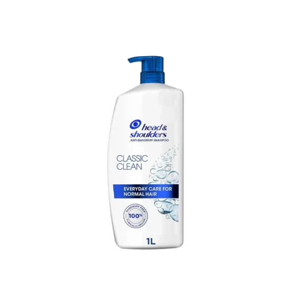HEAD & SHOULDERS CLASSIC CLEAN SHAMPOO 1L