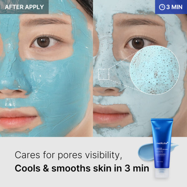 MEDICUBE ZERO PORE BLACKHEAD MUD FACIAL MASK 100G - Image 3