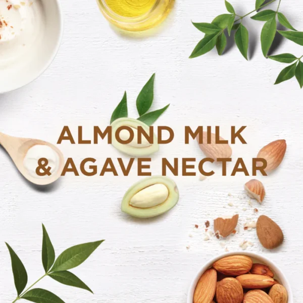 GARNIER ULTRA DOUX NOURISHING ALMOND MILK LEAVE IN CONDITIONING CREAM FOR DEHYDRATED HAIR 200ML - Image 2