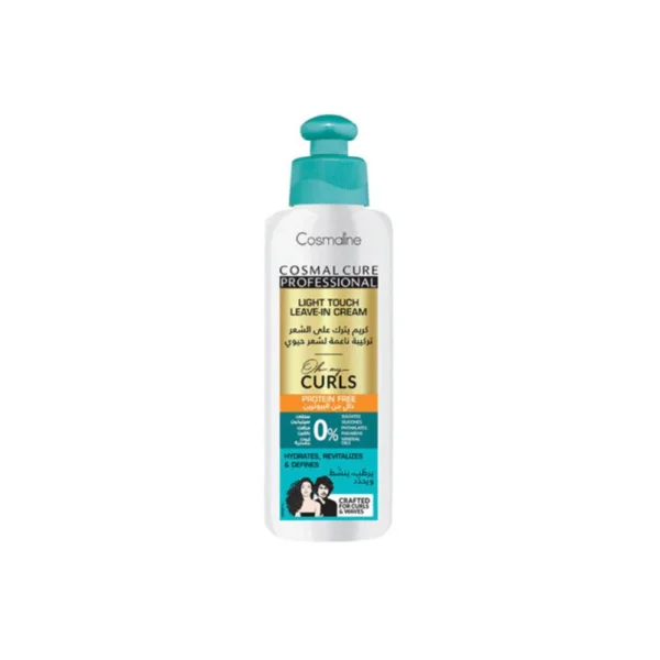 COSMALINE CURE PROFESSIONAL OH MY CURLS LIGHT TOUCH LEAVE-IN CREAM 250ML