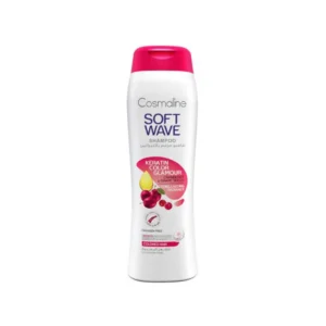 COSMALINE SOFT WAVE KERATIN COLOR GLAMOUR SHAMPOO FOR COLORED HAIR 400ML