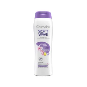 COSMALINE SOFT WAVE KERATIN CURE SHAMPOO FOR DRY/DAMAGED HAIR 400ML