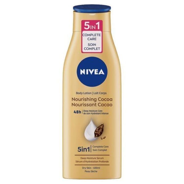 NIVEA NOURISHING COCOA BODY LOTION - 400ML