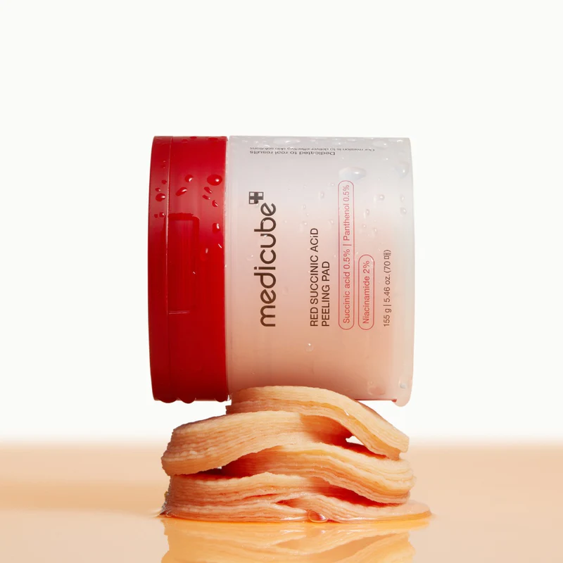 RED SUCCINIC PEELING PAD - Image 2