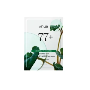ANUA HEARTLEAF 77% SOOTHING SHEET MASK