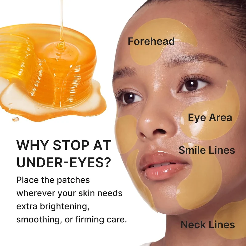 KOJIC ACID TURMERIC EYE PATCHES - 60 PCS - Image 4
