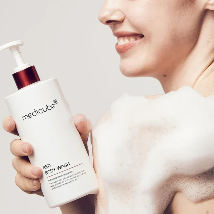 RED ACNE BODY WASH 400 ML - Image 3